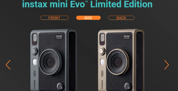 富士揭晓Instax mini EVO限量拍立得新姿，售价229.95美元起