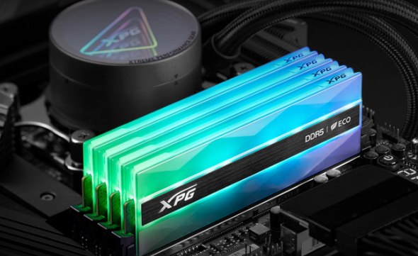 XPG LANCER NEON RGB DDR5内存条震撼发布，速度巅峰可达8000MT/s