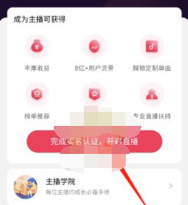 网易云音乐直播在哪里认证