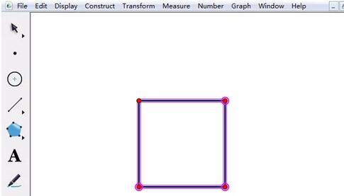 几何画板制作正方形工具的详细方法